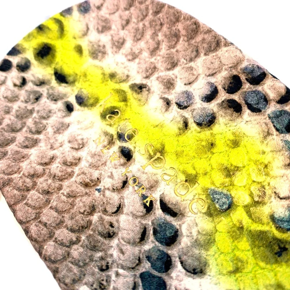 BNWOBOX Kate Spade Kia Espadrille-Lemon Sorbet Size 10 - Picture 7 of 10